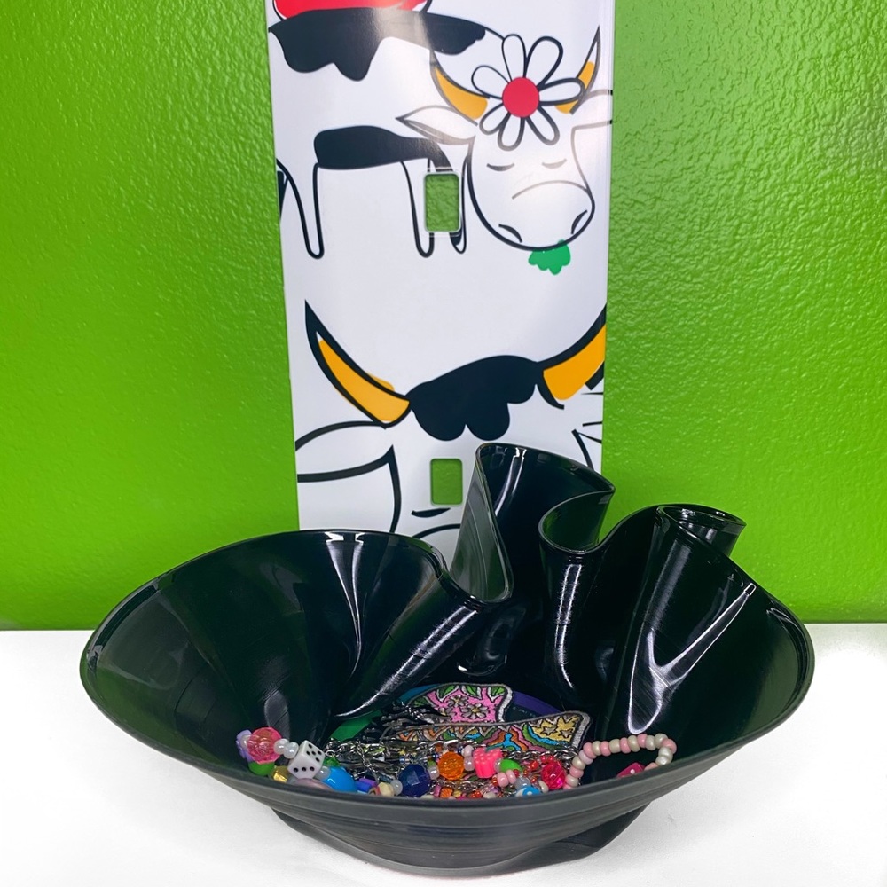 Repurposed Vintage Record Trinket Bowls